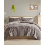 Malea Shaggy Faux-Fur 2-Pc. Comforter Set, Twin/Twin XL