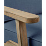 Malibu 28.5" Wide Upholstered Solid Wood Frame Accent Chair