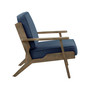 Malibu 28.5" Wide Upholstered Solid Wood Frame Accent Chair