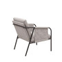Ryan 36" Wide Metal Frame Armed Accent Chair