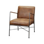 Moes Home Collection Dagwood Leather Arm Chair