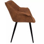 Wrangler Accent Chair in Rust Set of 2