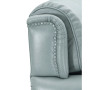 Marick 93" Leather Roll Arm Sofa, Created for Macy's