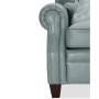 Marick 93" Leather Roll Arm Sofa, Created for Macy's
