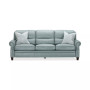 Marick 93" Leather Roll Arm Sofa, Created for Macy's