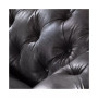 Alexandon Leather Chesterfield Tufted Sofa with Roll Arm