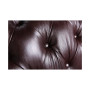 Alexandon Leather Chesterfield Tufted Sofa with Roll Arm