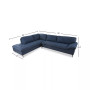 Torbin 90" 2-Pc. Fabric Sectional Sofa, Created for Macy's