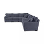 Radley 5-Pc Fabric Sectional with Apartment Sofa, Created for Macy's