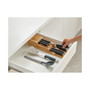 DrawerStore Bamboo 2-Tier Knife Organizer