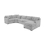 Radley 4-Pc. Fabric Chaise Sectional Sofa with Wedge Piece, Created for Macy's