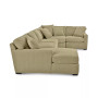 Radley 4-Pc. Fabric Chaise Sectional Sofa with Wedge Piece, Created for Macy's