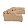 Radley 4-Pc. Fabric Chaise Sectional Sofa with Wedge Piece, Created for Macy's