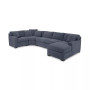 Radley 4-Pc. Fabric Chaise Sectional Sofa with Wedge Piece, Created for Macy's