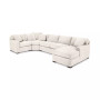 Radley 4-Pc. Fabric Chaise Sectional Sofa with Wedge Piece, Created for Macy's