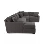 Radley 4-Pc. Fabric Chaise Sectional Sofa with Wedge Piece, Created for Macy's