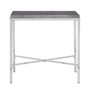 Gabriele End Table with Faux Marble Top