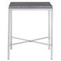 Gabriele End Table with Faux Marble Top