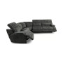 Sebaston 5-Pc. Fabric Sectional with 3 Power Motion Recliners, Created for Macy's