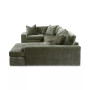 Michola 155" 3-Pc. Fabric Sectional with Chaise, Created for Macy's