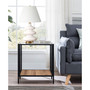 Vireo 20" Side Table with Shelf