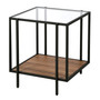 Vireo 20" Side Table with Shelf