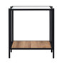 Vireo 20" Side Table with Shelf