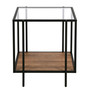 Vireo 20" Side Table with Shelf