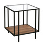Vireo 20" Side Table with Shelf