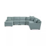 Radley Fabric 6-Piece Chaise Sectional Sofa, Created for Macy's