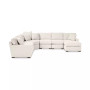 Radley Fabric 6-Piece Chaise Sectional Sofa, Created for Macy's