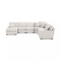 Radley Fabric 6-Piece Chaise Sectional Sofa, Created for Macy's