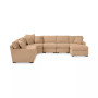Radley Fabric 6-Piece Chaise Sectional Sofa, Created for Macy's