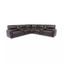 Danvors 7-Pc. Leather Sectional Sofa with 4 Power Recliners, Power Headrests, and 2 Consoles