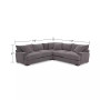 Rhyder 3-Pc. 'L' Shaped Fabric Sectional Sofa, Created for Macy's