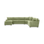 Radley 5-Piece Fabric Chaise Sectional Sofa, Created for Macy's