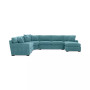 Radley 5-Piece Fabric Chaise Sectional Sofa, Created for Macy's
