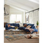 Jollene 113" 2-Pc. Fabric Sectional, Created for Macy's