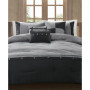 Boone Microsuede 7-Pc. Comforter Set, Queen
