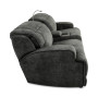 Sebaston 3-Pc. Fabric Sofa with 2 Power Motion Recliners and 1 USB Console, Created for Macy's