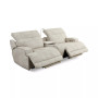 Sebaston 3-Pc. Fabric Sofa with 2 Power Motion Recliners and 1 USB Console, Created for Macy's