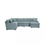 Radley Fabric 6-Pc. Chaise Sectional Sofa, Created for Macy's
