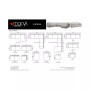 Virton 136" 4-Pc. Leather Chaise Sectional Sofa, Created for Macy's