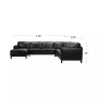 Virton 136" 4-Pc. Leather Chaise Sectional Sofa, Created for Macy's
