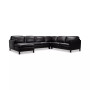 Virton 136" 4-Pc. Leather Chaise Sectional Sofa, Created for Macy's