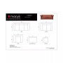 Ciarah Chesterfield Leather Sofa, Created for Macys