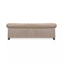 Ciarah Chesterfield Leather Sofa, Created for Macys