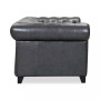 Ciarah Chesterfield Leather Sofa, Created for Macys