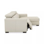 Nevio 115" 3-pc Leather Sectional Sofa with Chaise, 2 Power Recliners and Articulating Headrests, Created for Macy's
