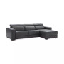 Nevio 115" 3-pc Leather Sectional Sofa with Chaise, 2 Power Recliners and Articulating Headrests, Created for Macy's